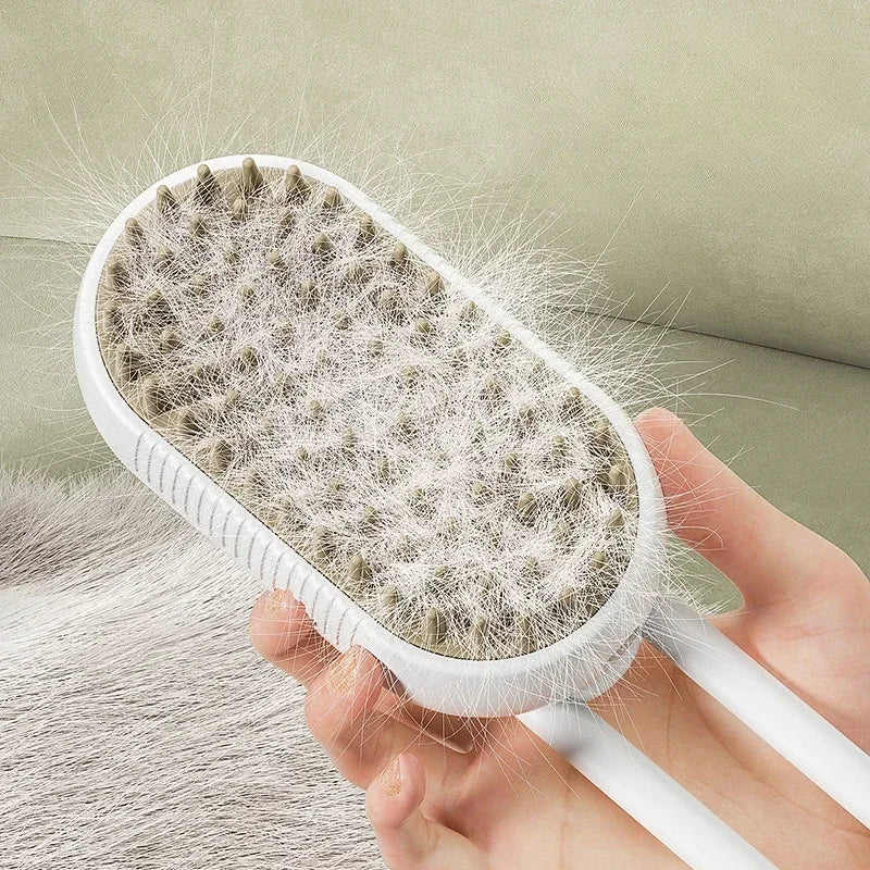 SteamGroom™ 3-in-1 Steam Pet Brush