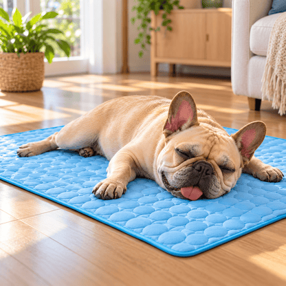 ChillNest™ Dog Cooling Mat for French Bulldogs, Pugs & Flat-Faced Dogs