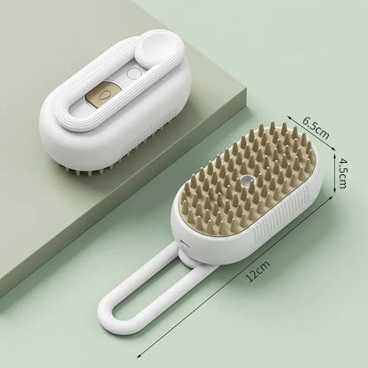 SteamGroom™ 3-in-1 Steam Pet Brush