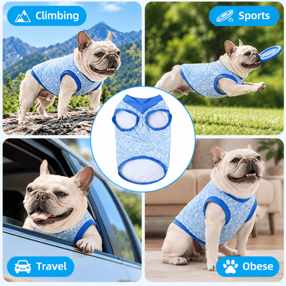 ChillVest™ Evaporative Cooling Vest for French Bulldogs, Pugs & Flat-Faced Breeds